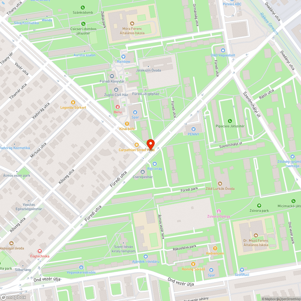 Rozsdás táblatartó, máló-kopott utcanévtábla bejelentés helye