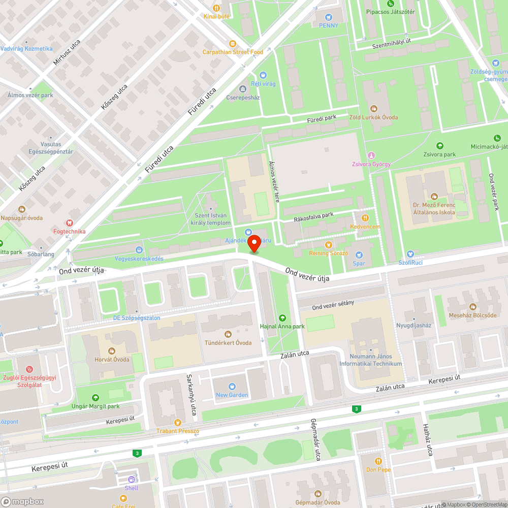 Kidőlt karók bejelentés helye