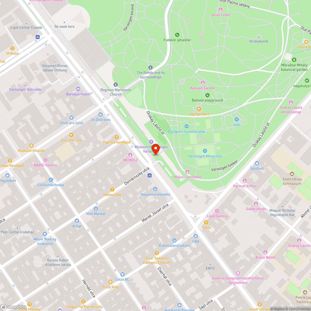 Sérült szegély kerítés, rozsdás kandelláber bejelentés helye