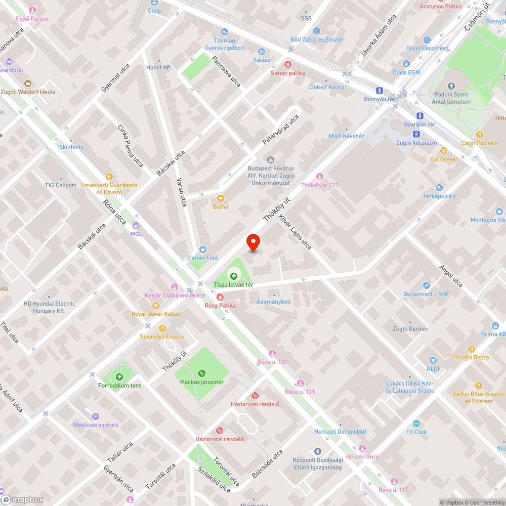 Hibás fedlap bejelentés helye