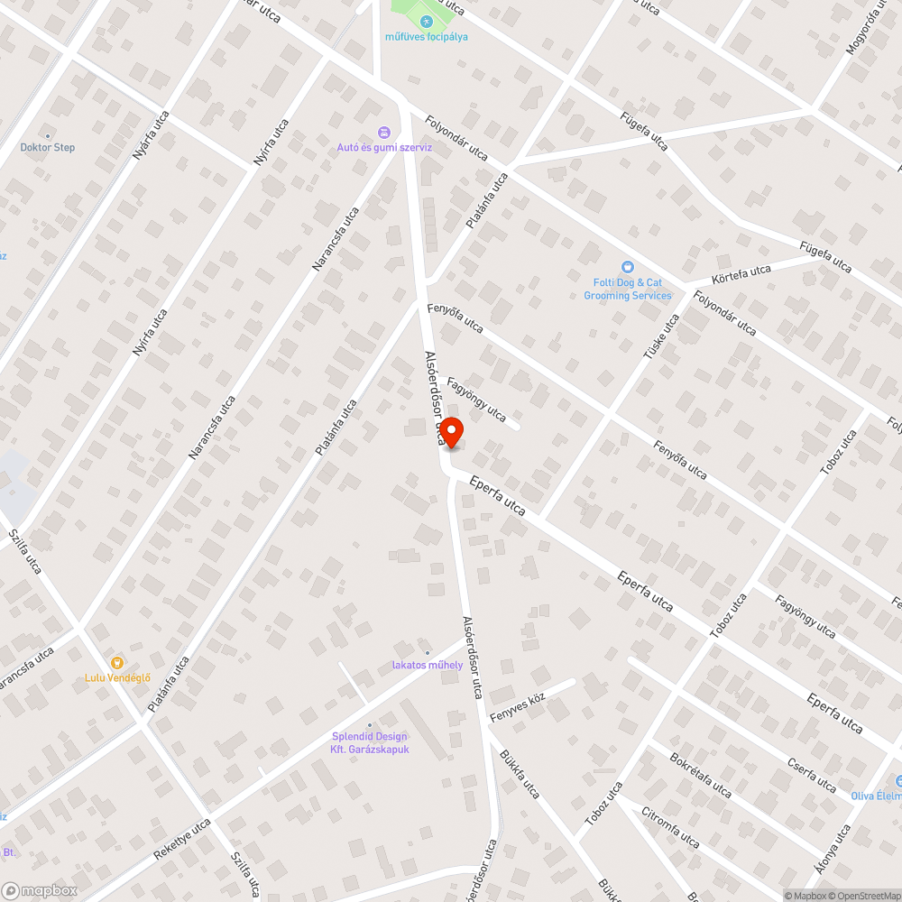 Beláthatatlan kereszteződés és útfelfestés hiánya bejelentés helye