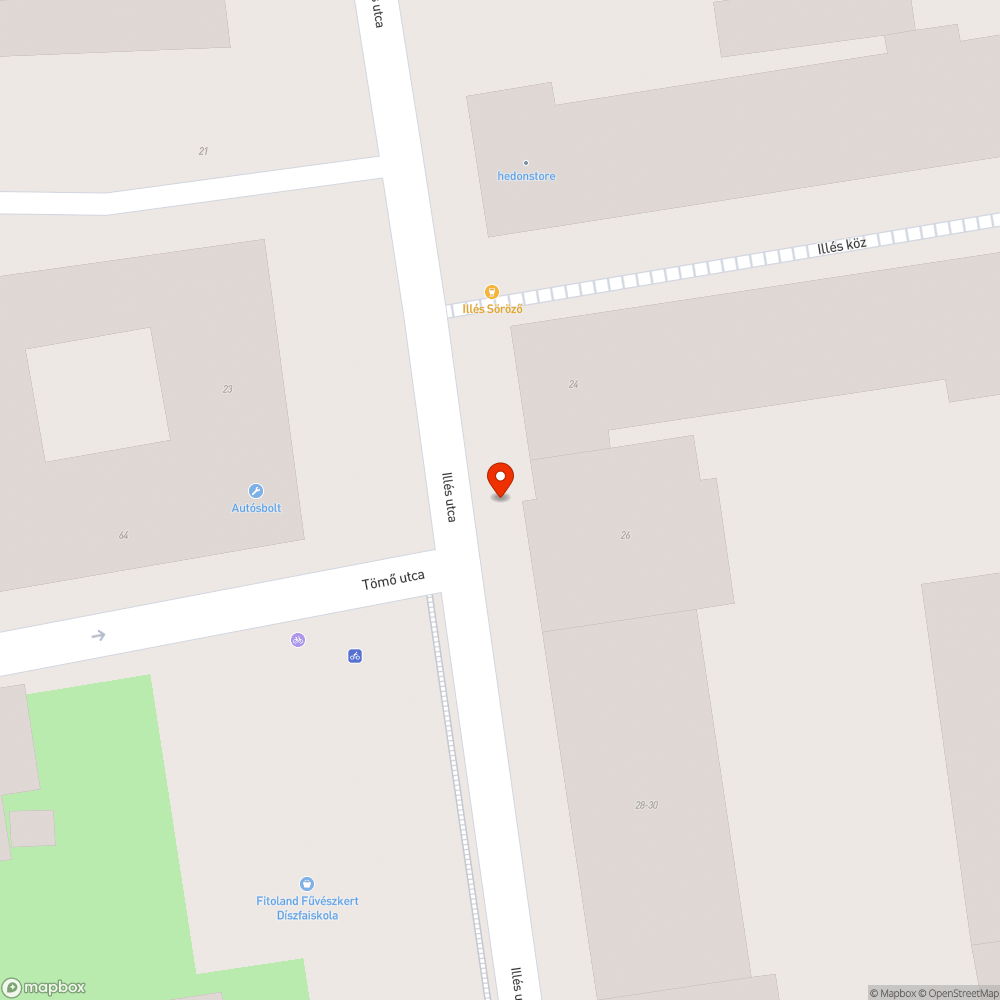 Orrfacsaró fekália- és csatornaszag bejelentés helye