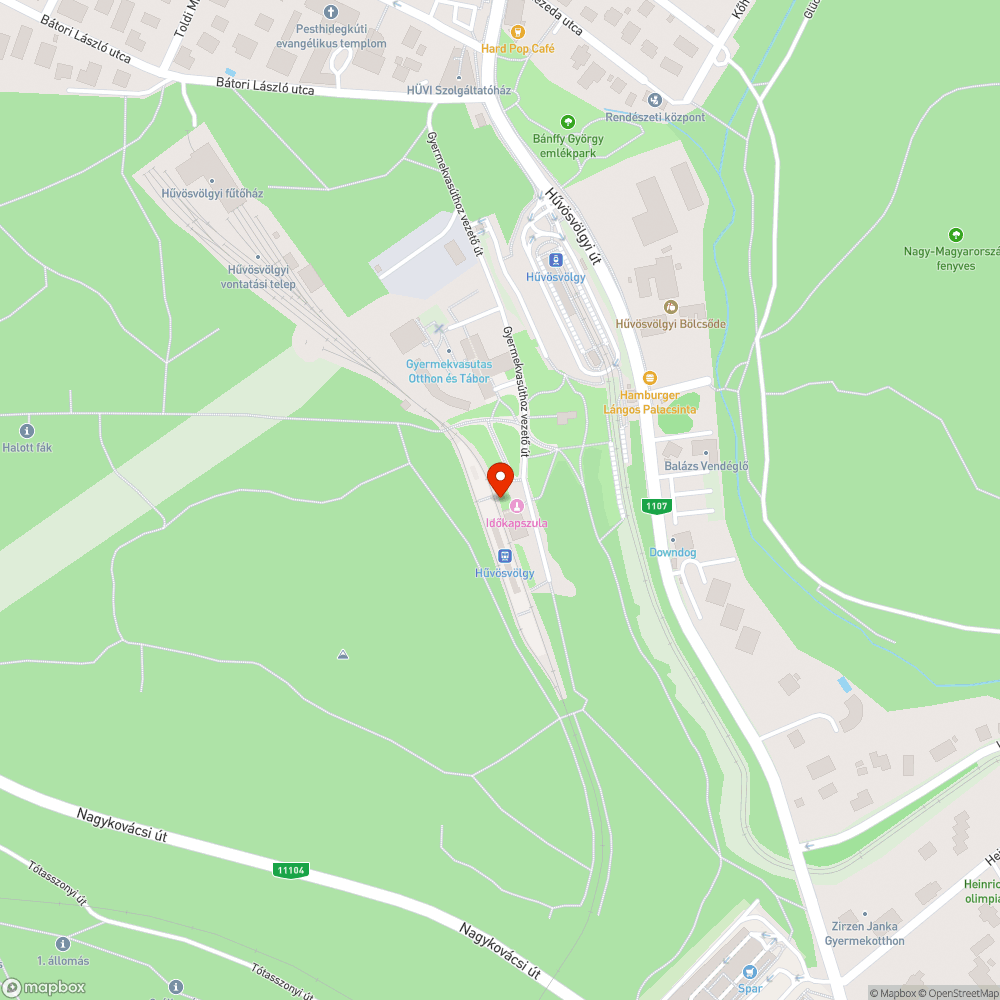 Hűvösvölgy végállomásnál lévő lépcső fa pavilonja elkorhadt bejelentés helye