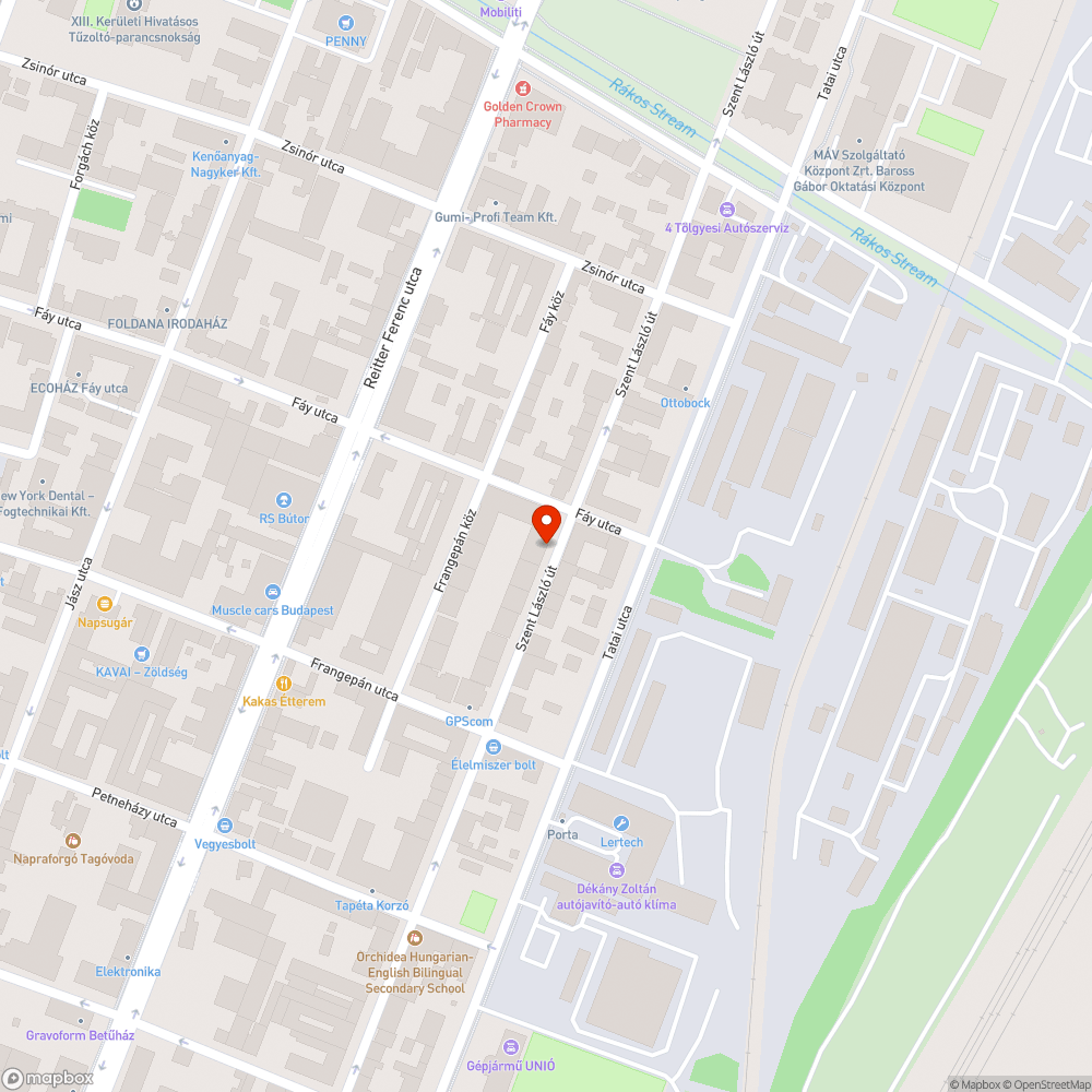 Csatornaszag bejelentés helye