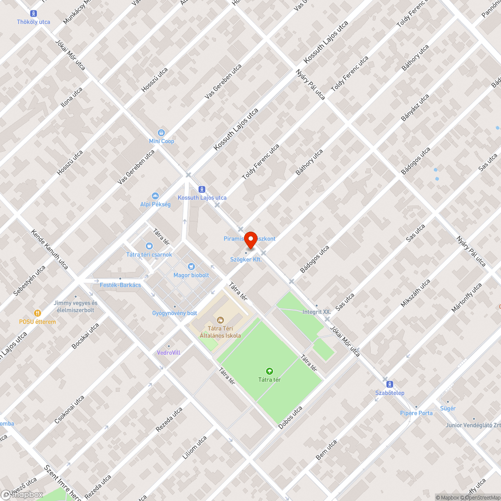 Kidöntött tábla bejelentés helye