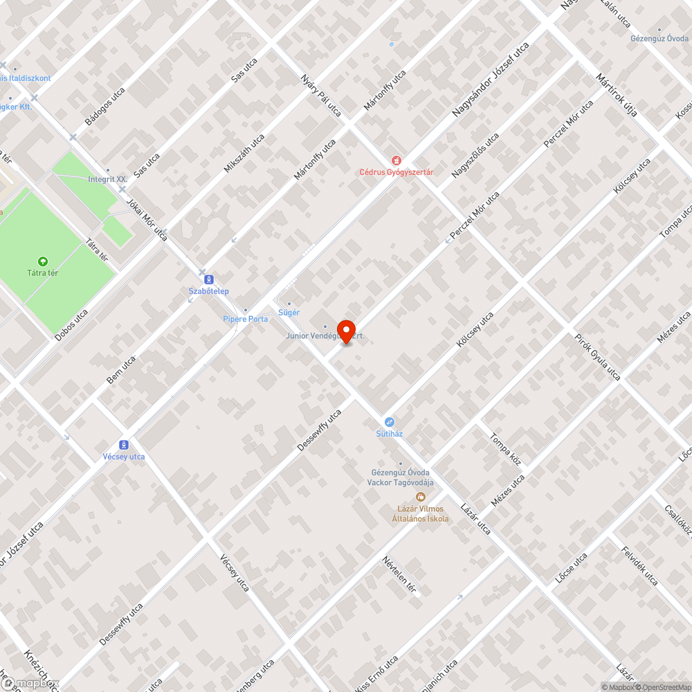 Összefirkált trafóház bejelentés helye