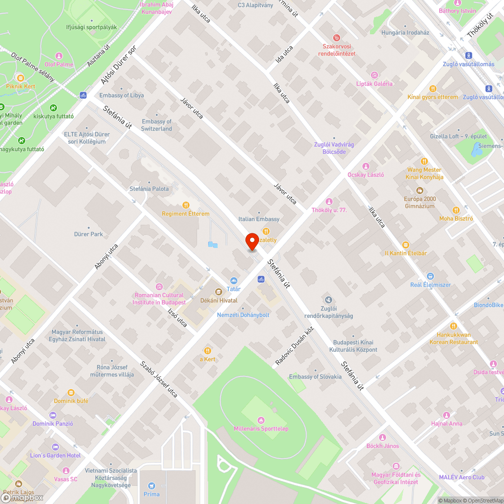 Letört faág a földön bejelentés helye