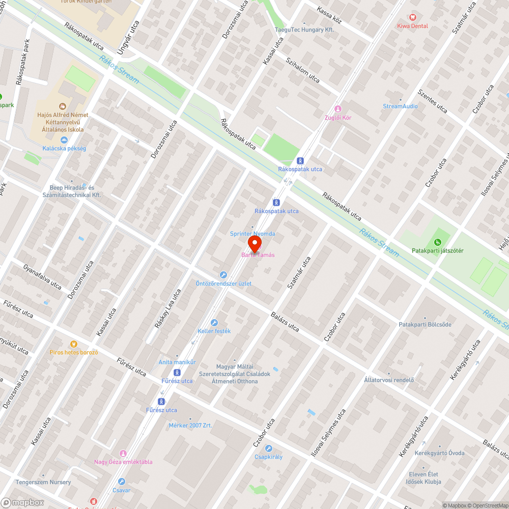 Elhagyott jármű bejelentés helye