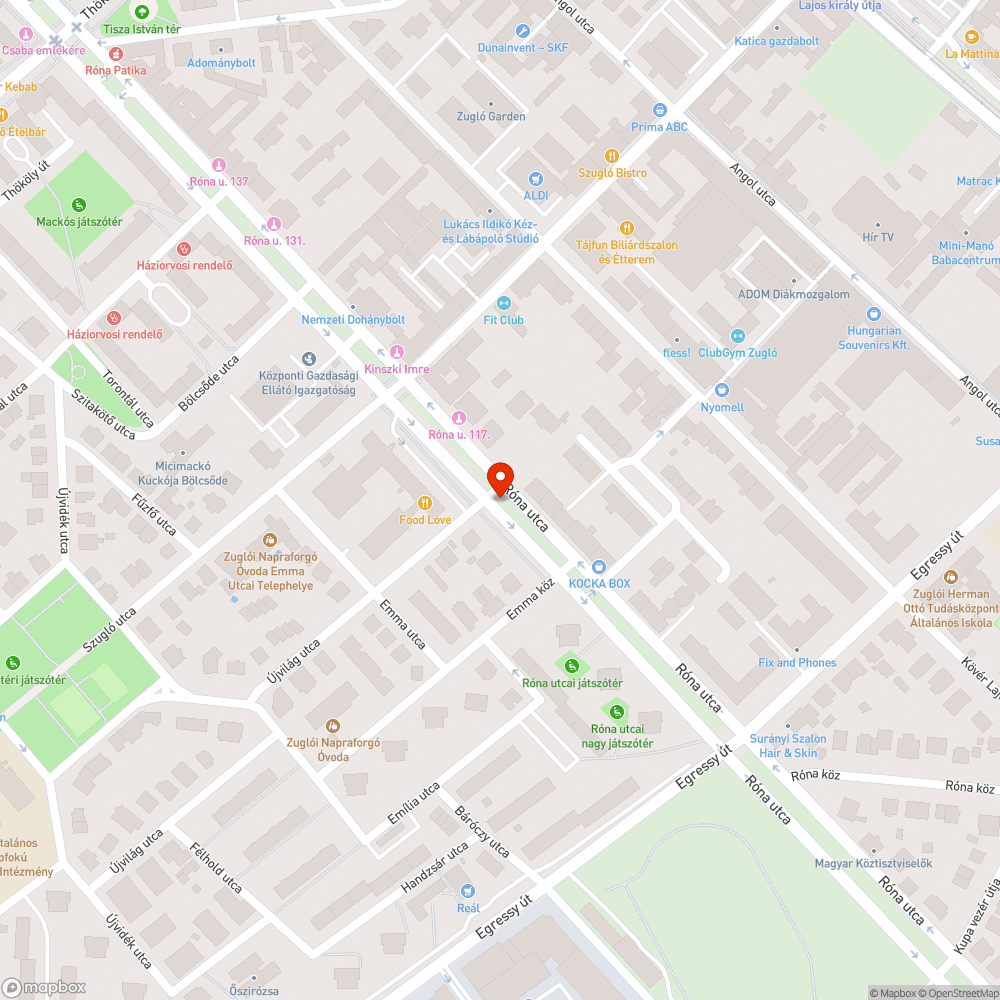 Kidobott hűtő zöldterületen bejelentés helye