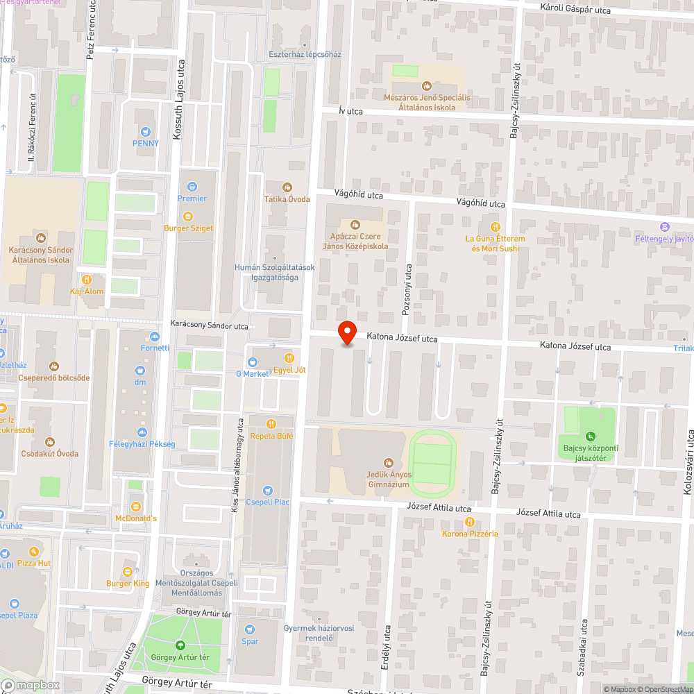 Játszótérhez vezető járda botlásveszélyes bejelentés helye