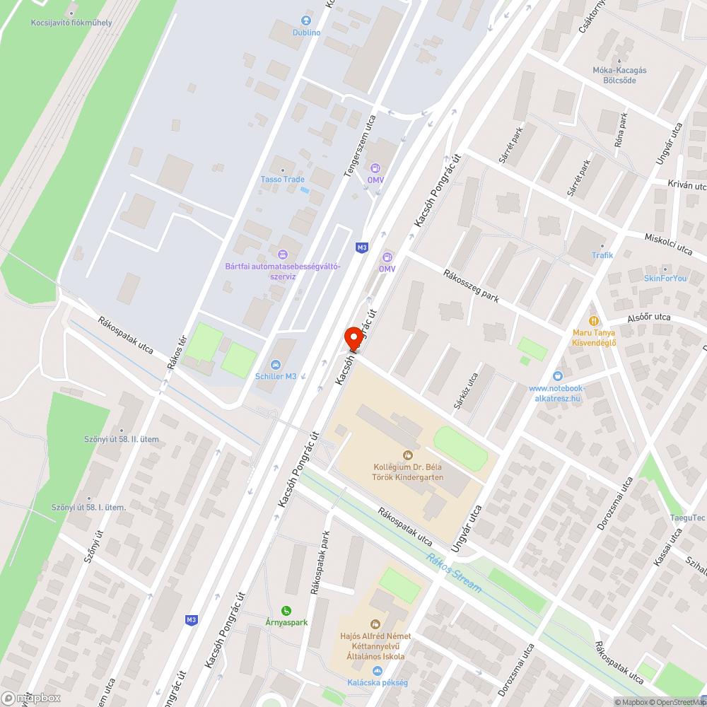 Balesetveszély bejelentés helye