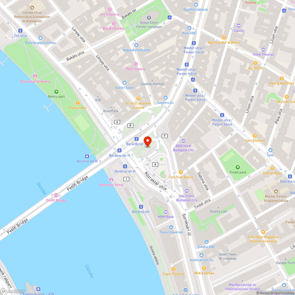 Telefirkált aluljáró bejelentés helye