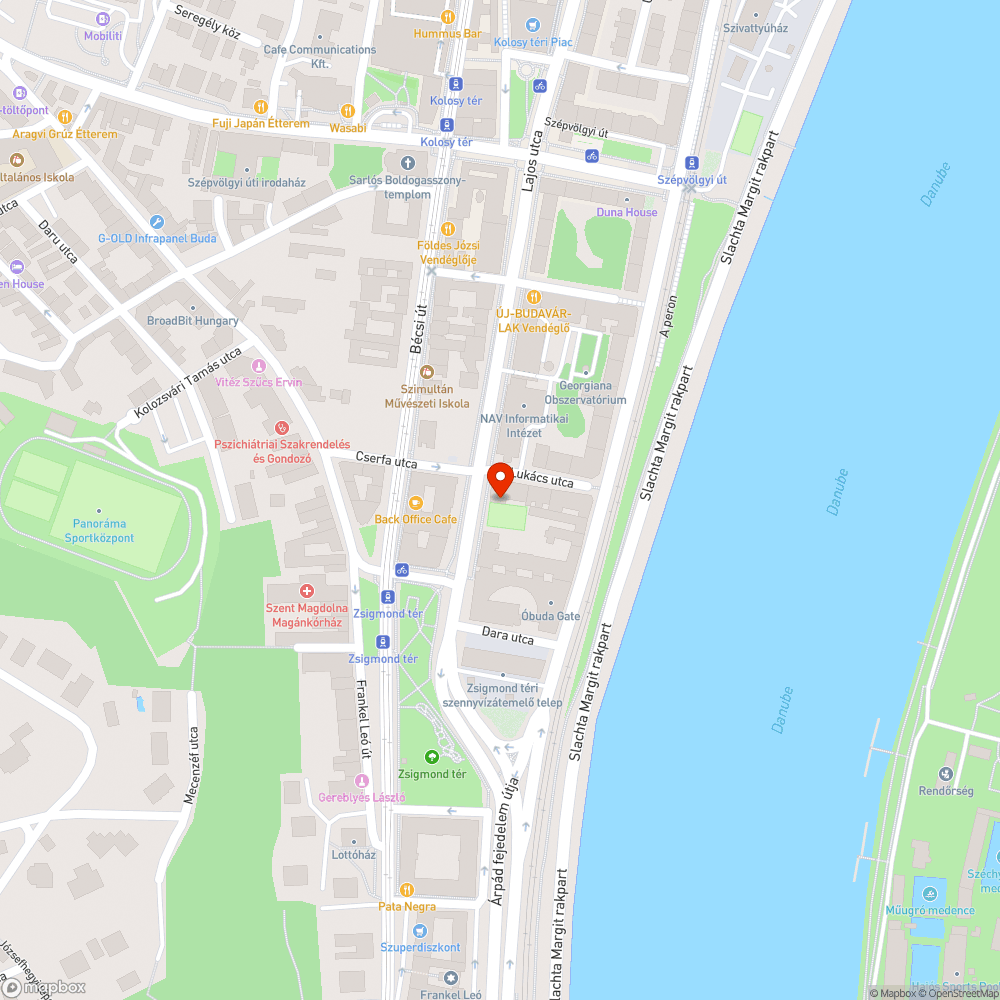 Nem belátható kereszteződés bejelentés helye