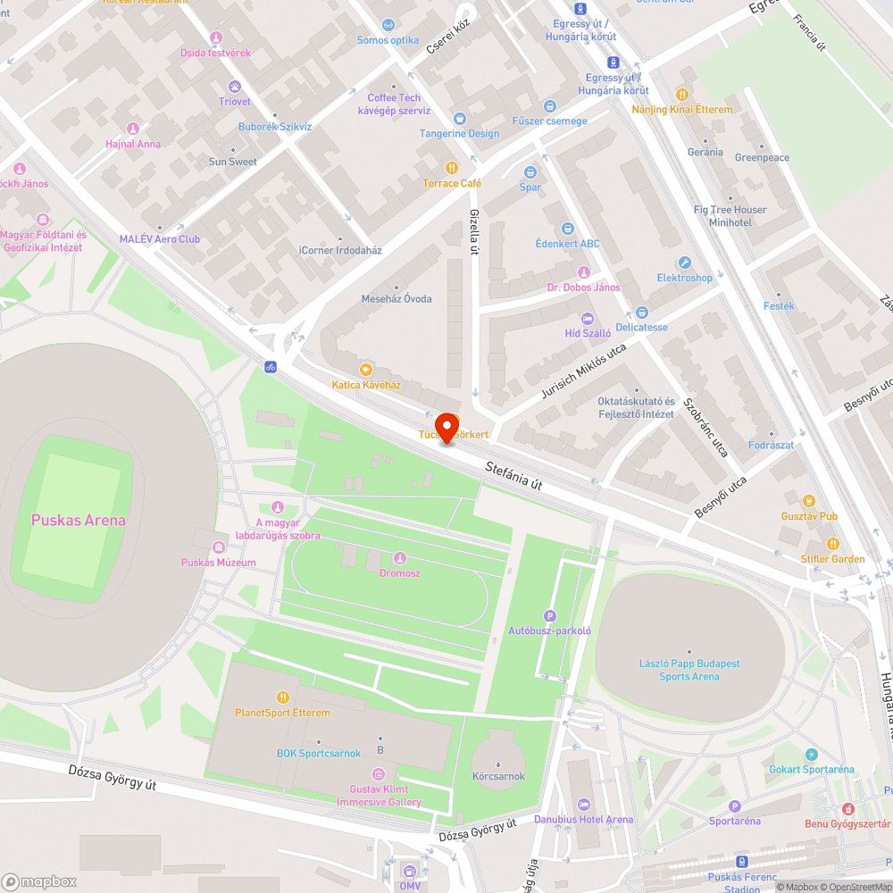 Kerékpárút fölé belógó faágak bejelentés helye