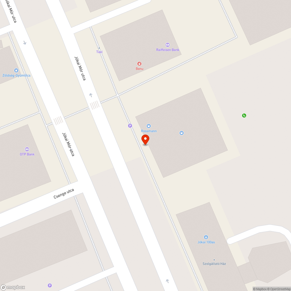 Gaz a Rossmann körül bejelentés helye