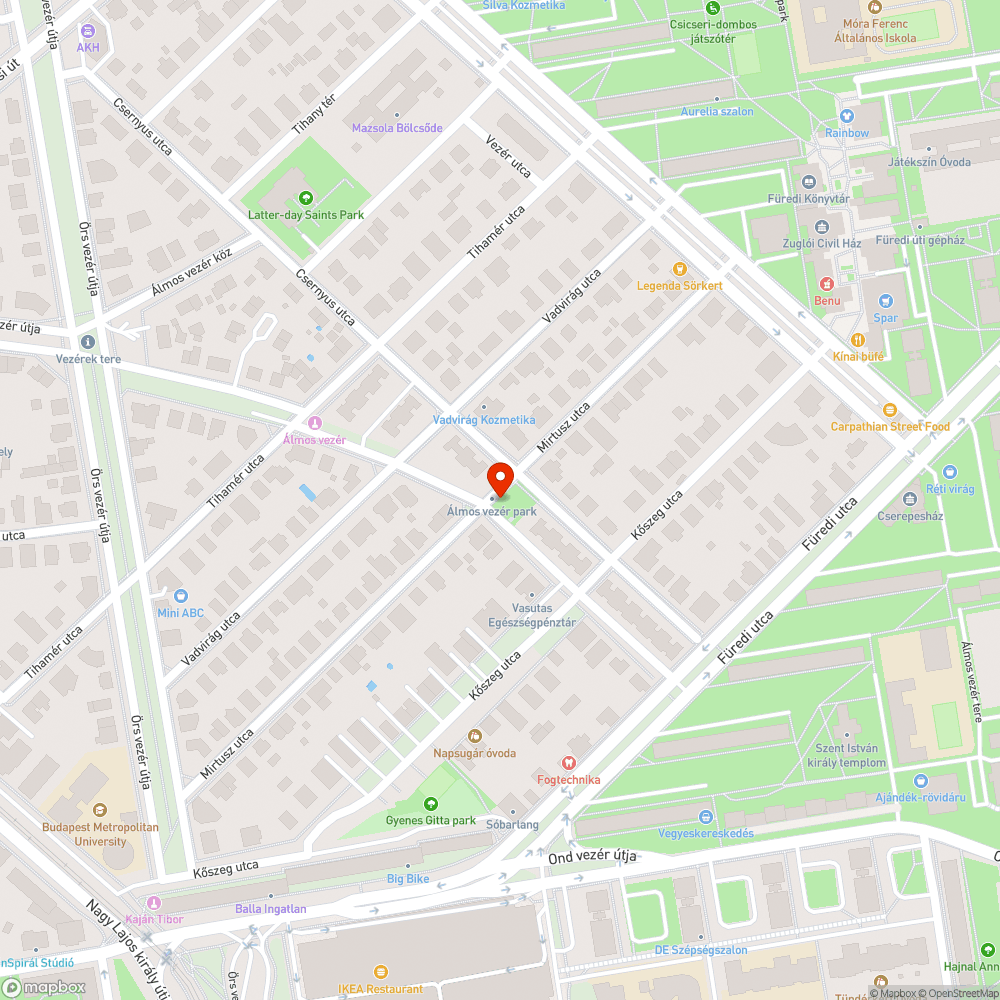 Gazdátlan autó bejelentés helye