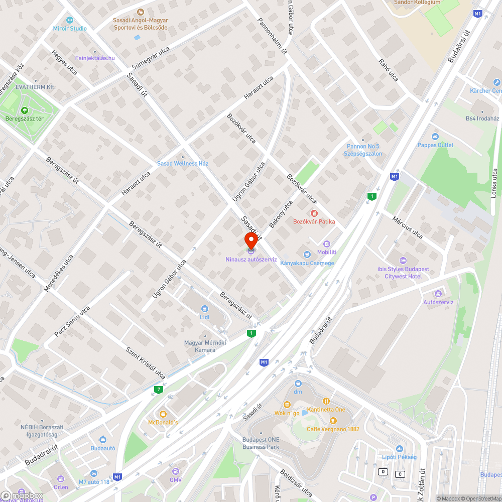 Szürke Trabant Sasadi út bejelentés helye