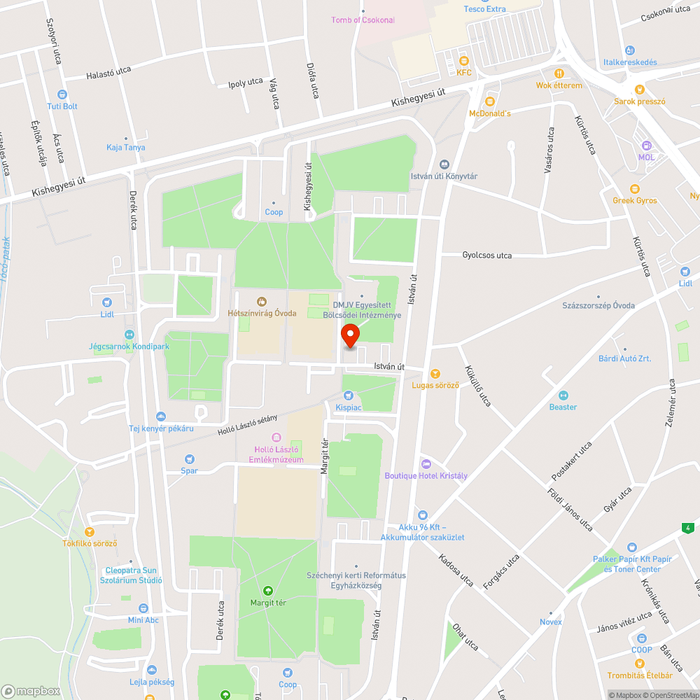 Utcai világítás rossz bejelentés helye