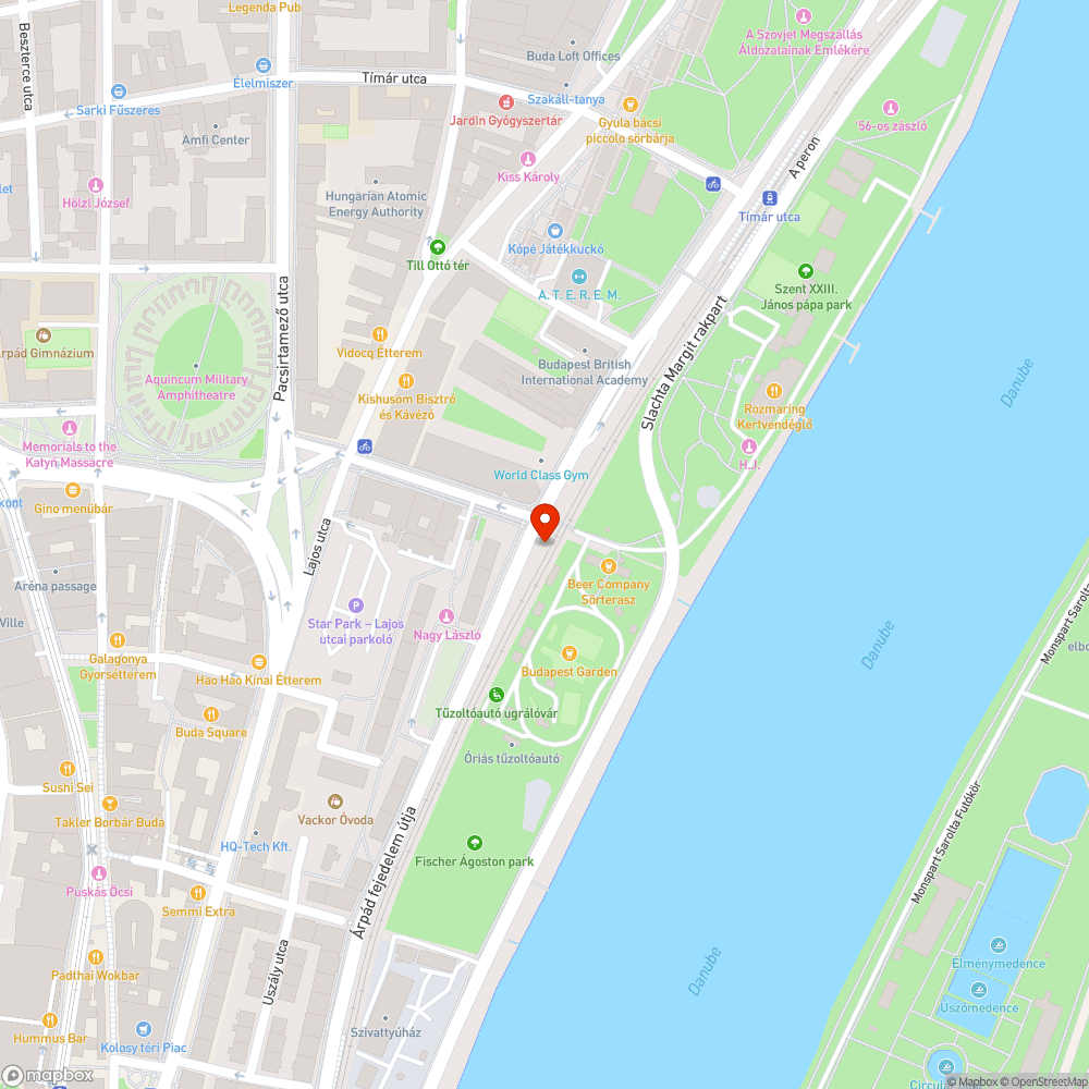 Matrac az átjárónál bejelentés helye