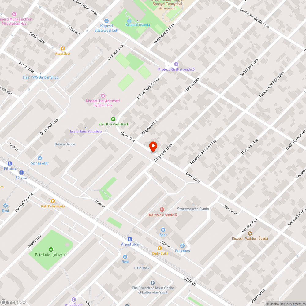 Szabálytalan parkolás bejelentés helye