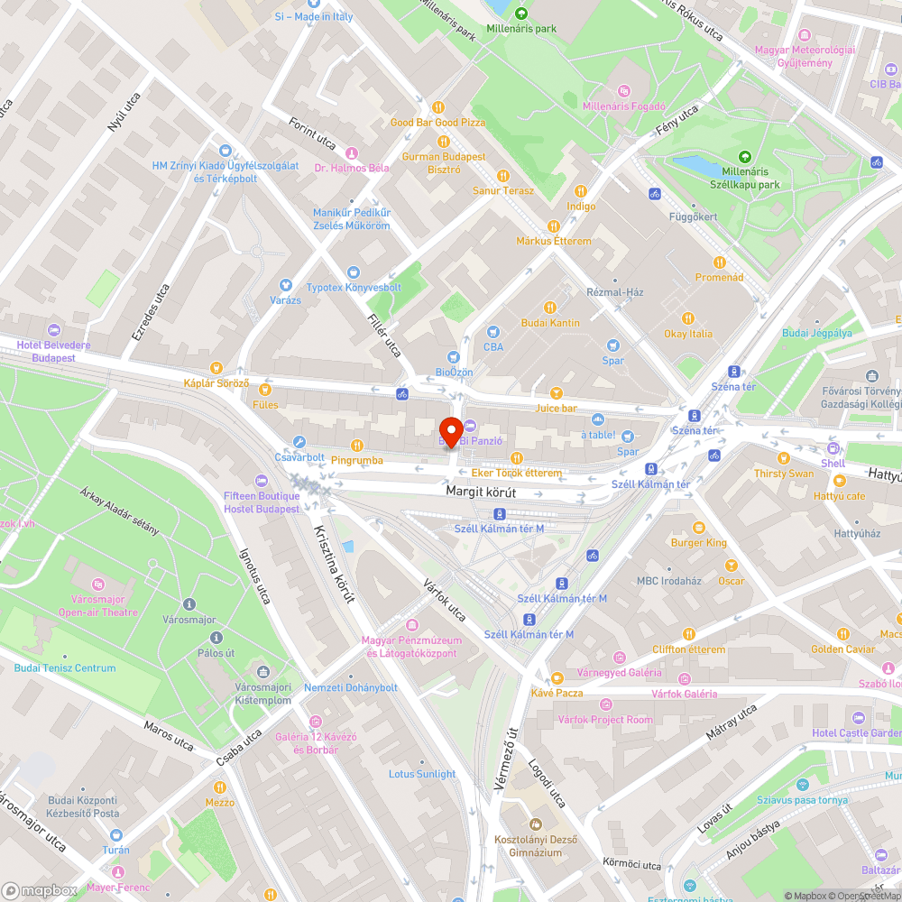 Megsüllyedt burkolat, botlásveszély bejelentés helye