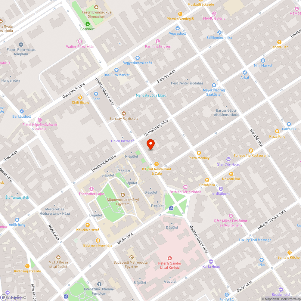 Gazos útpadka bejelentés helye