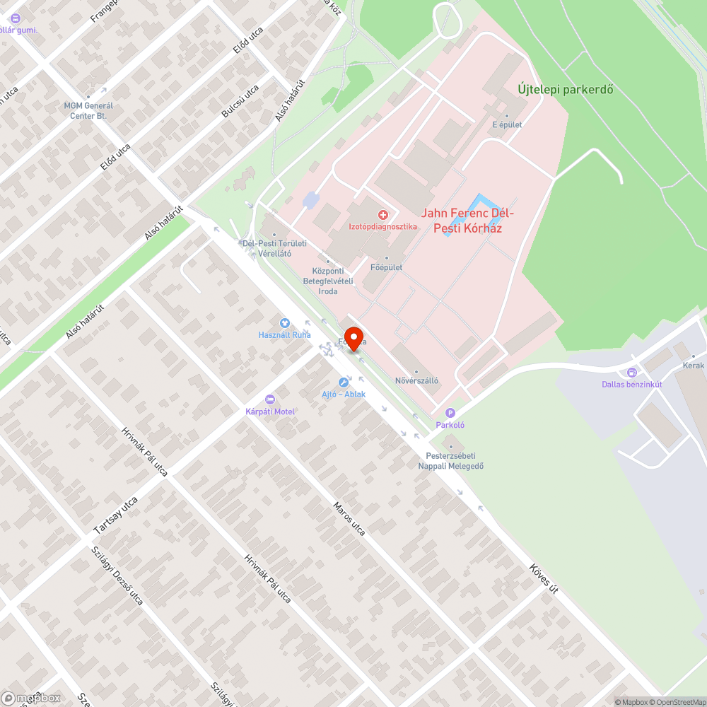 Szemetes, mocskos megálló bejelentés helye