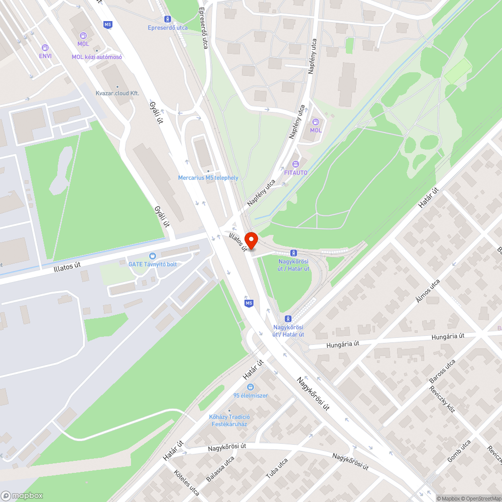 Járdát benövi az erdő bejelentés helye