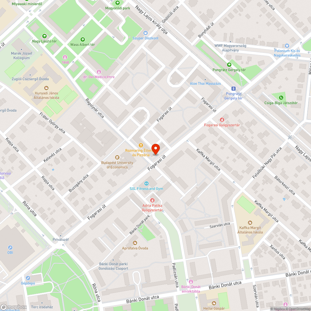 Benőtt víznyelő bejelentés helye