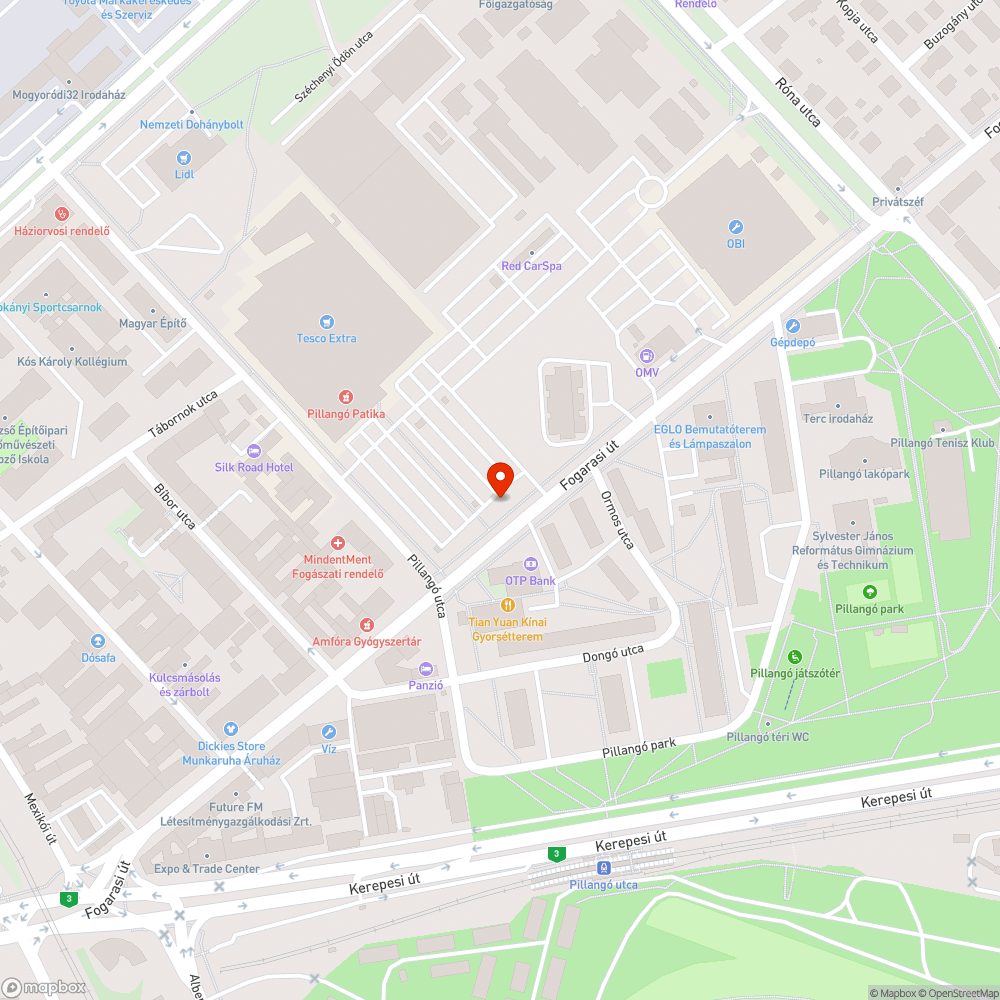 Fásítás a Fogarasin bejelentés helye