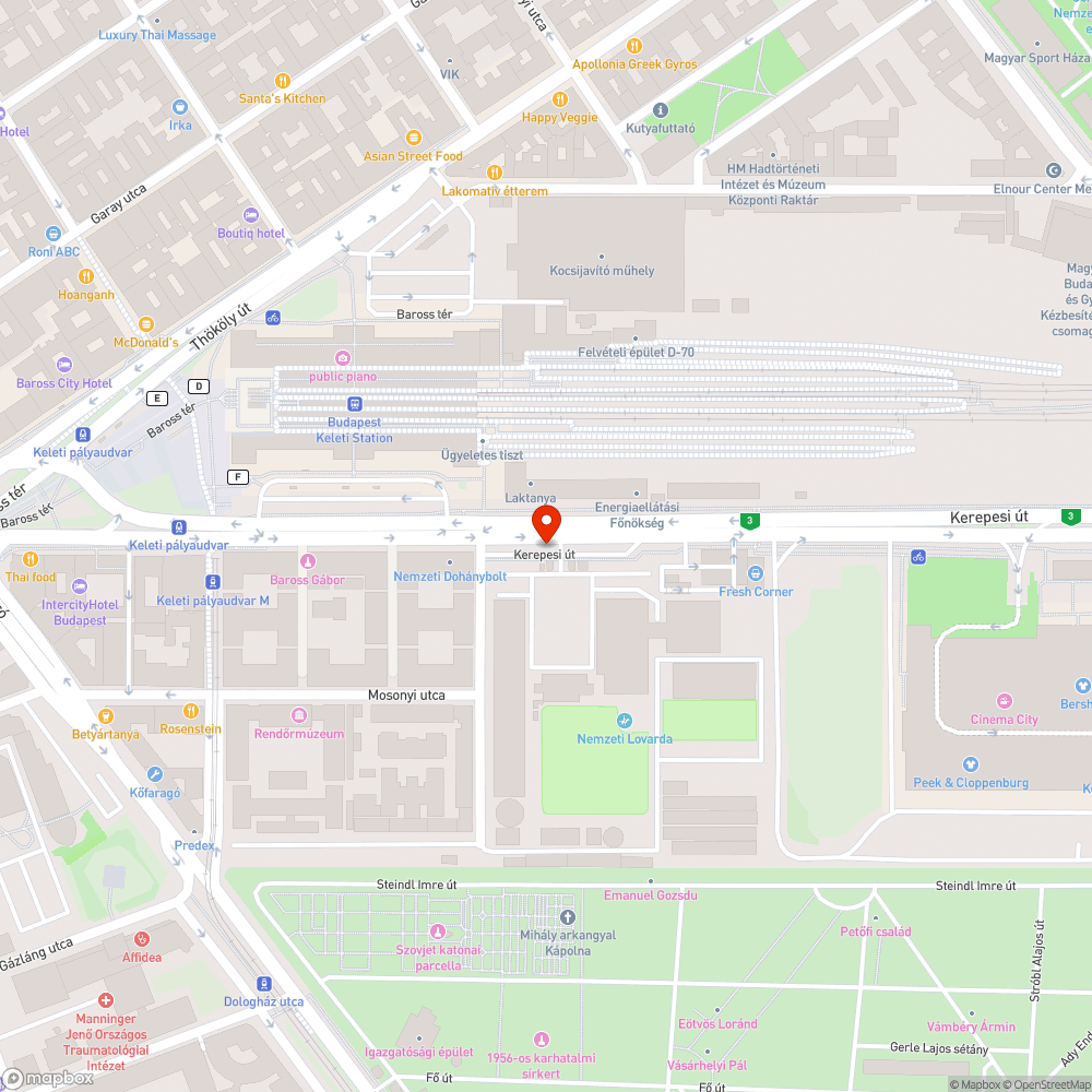 Fatuskók bejelentés helye