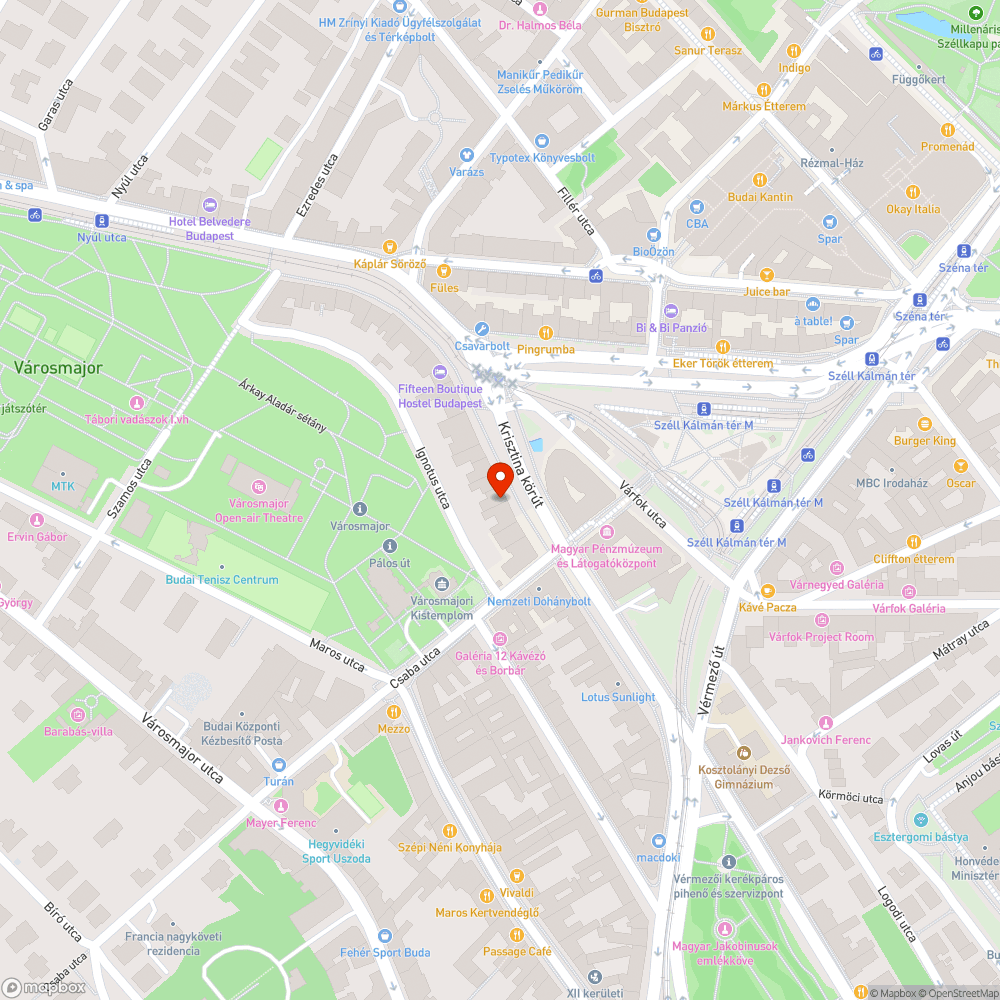 A járdán áll az eső víz bejelentés helye