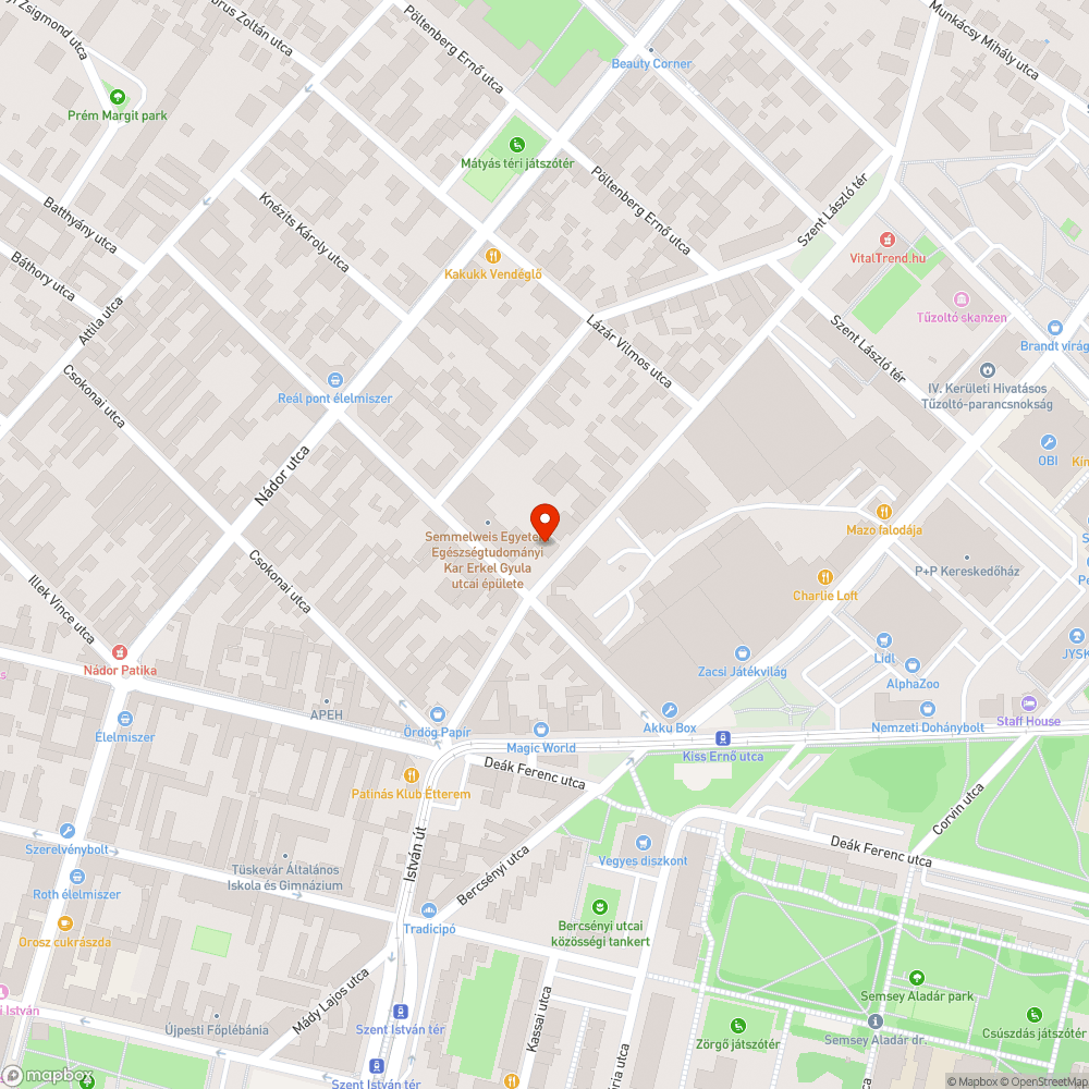 Gumi szemét bejelentés helye