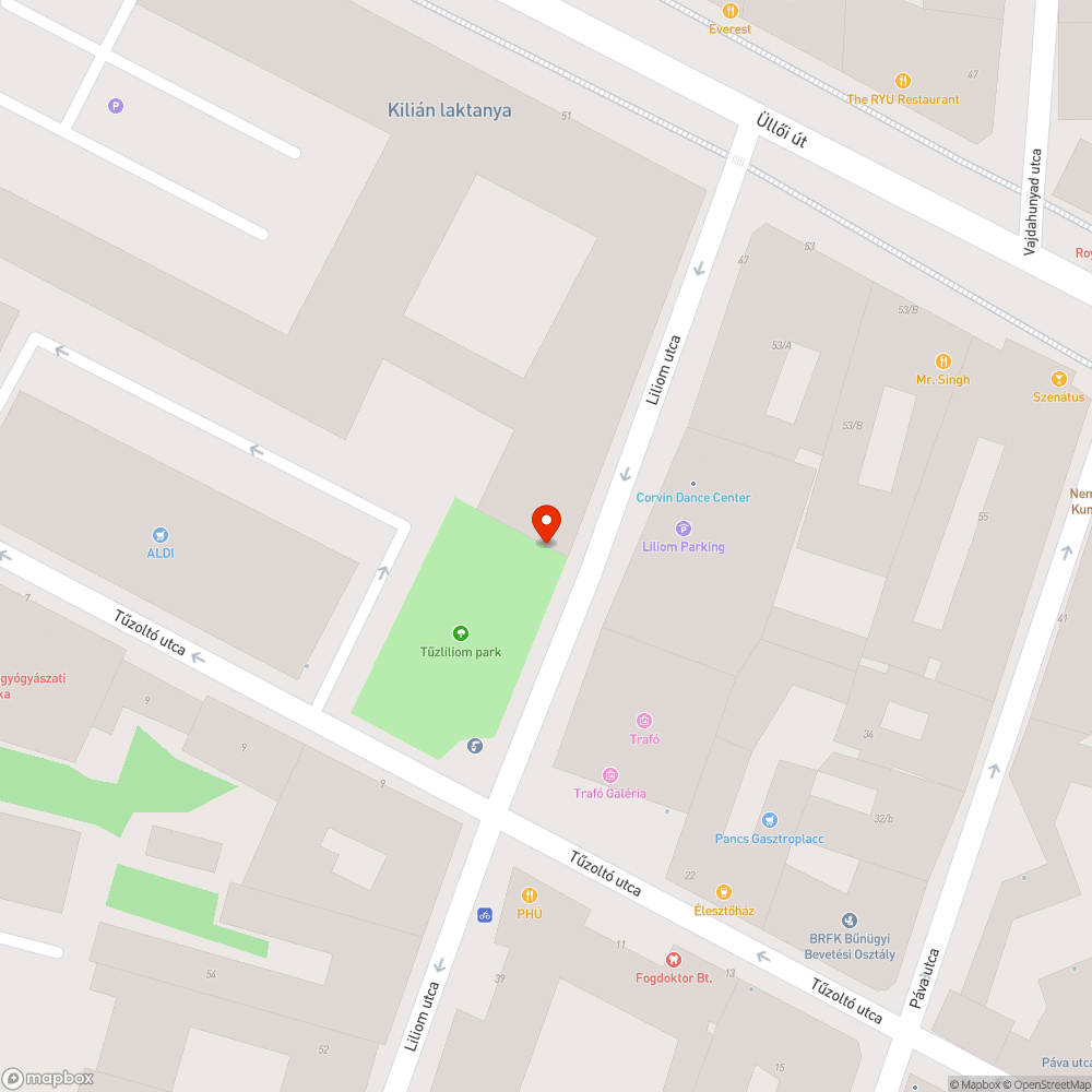 Kerékpár roncsok bejelentés helye