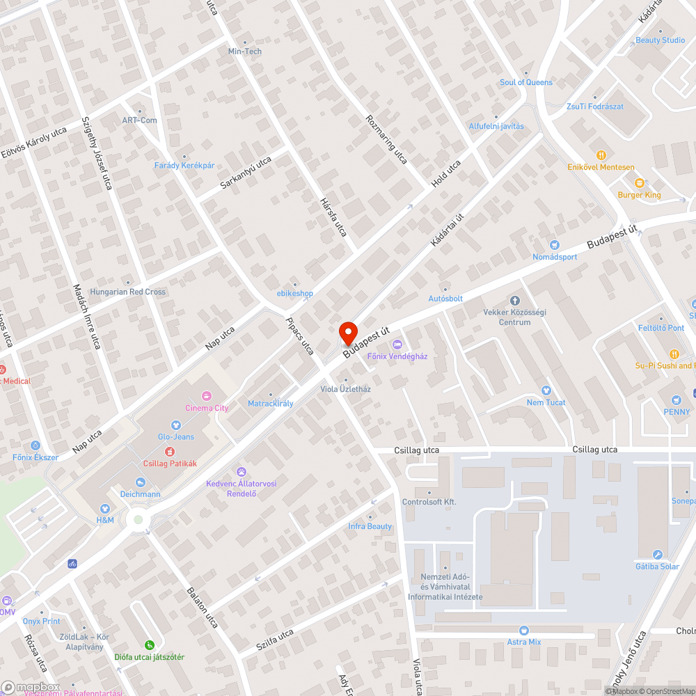 Szétdöntött tábla Veszprémben bejelentés helye