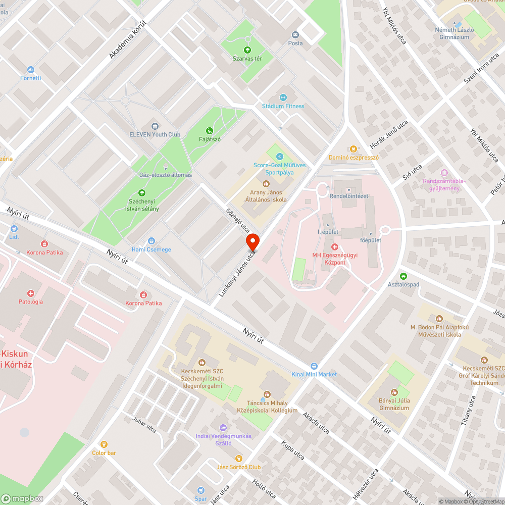 Megsüllyedt fedlap bejelentés helye