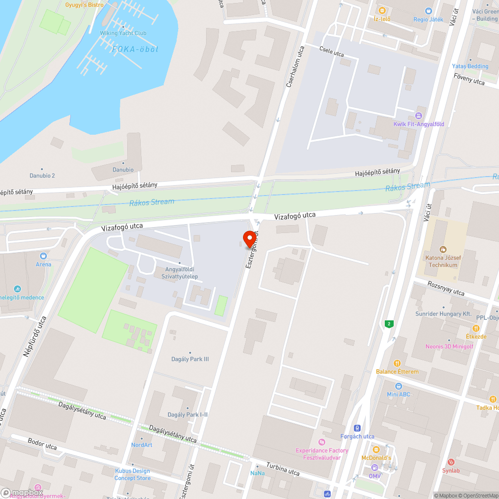 Járdára belógó fa bejelentés helye