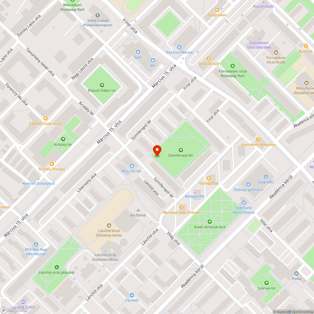 Sérült padok bejelentés helye