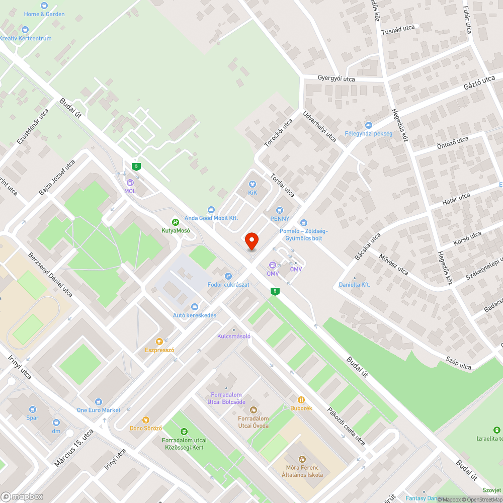 Kopott tábla bejelentés helye