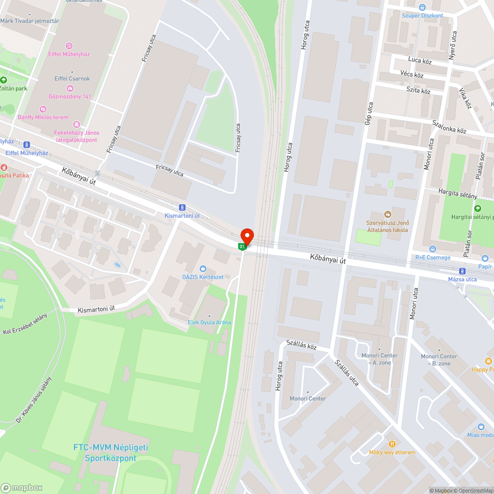 Nagyon gusztustalan Elmű építmény bejelentés helye