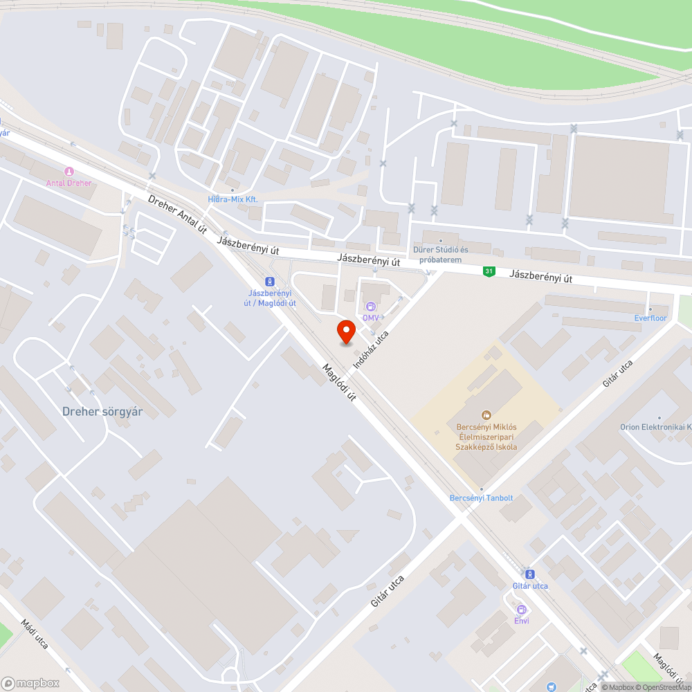 Járda mellett kilógó ismeretlen eredetű kábel bejelentés helye