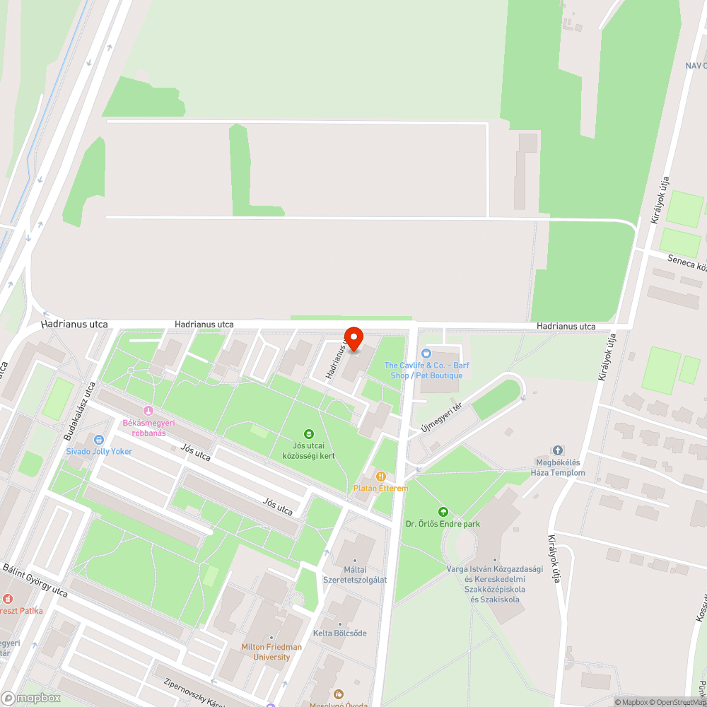 Parkoló foglalása bejelentés helye