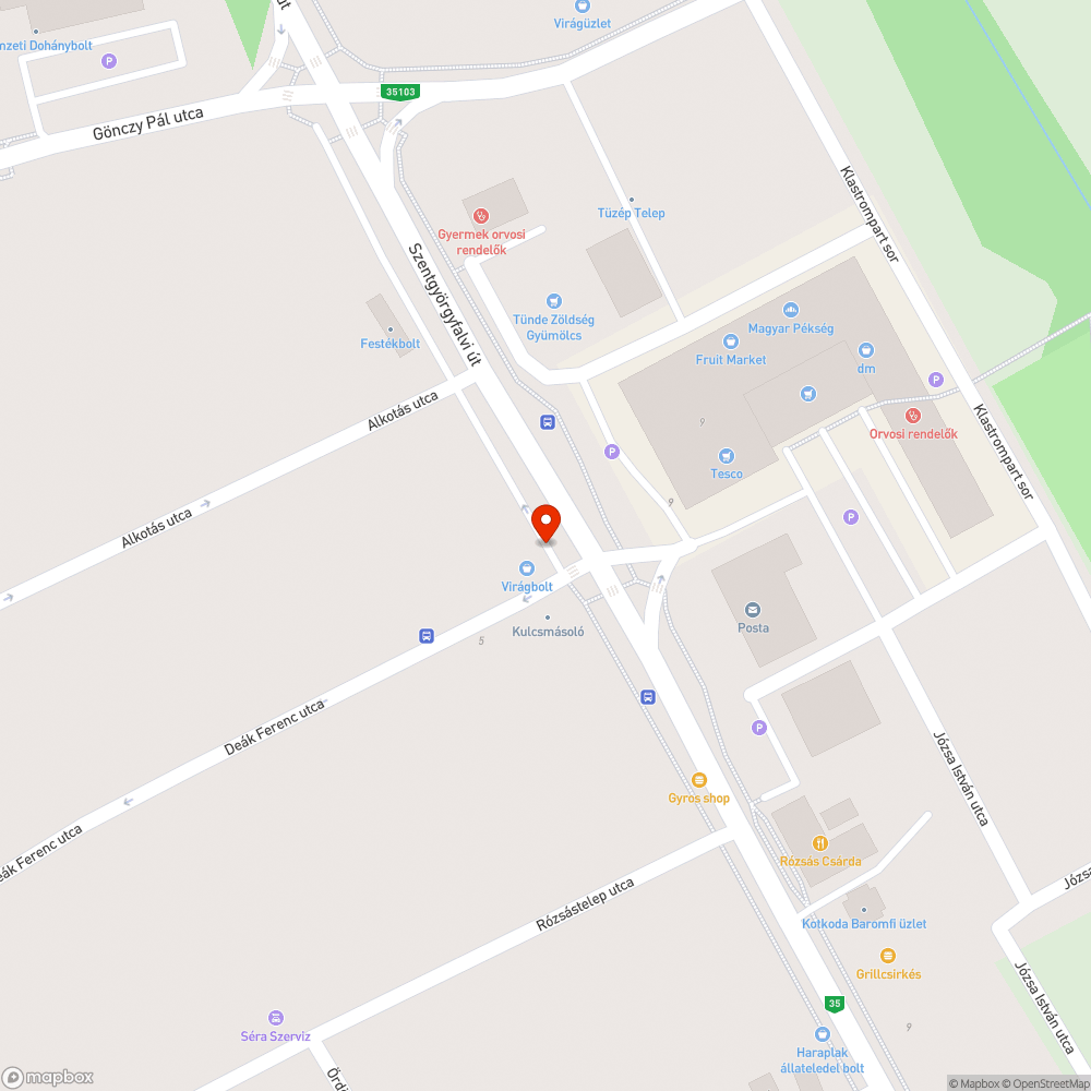 Össze-vissza álló táblák bejelentés helye