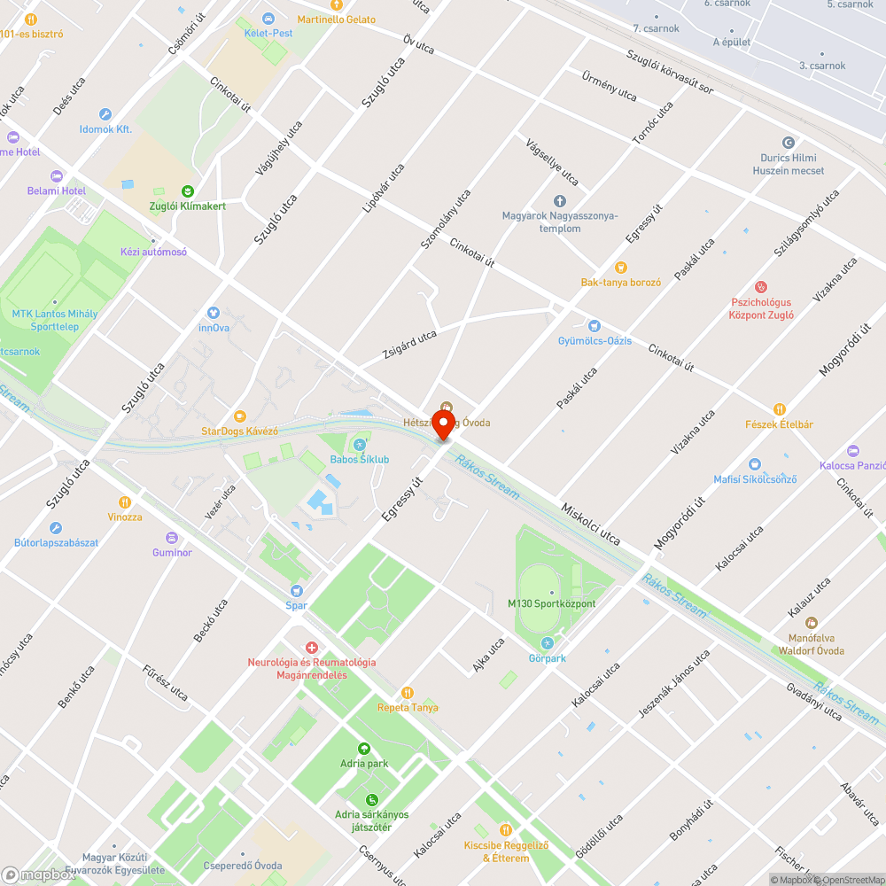 Hatalmas gazzal övezett járda bejelentés helye