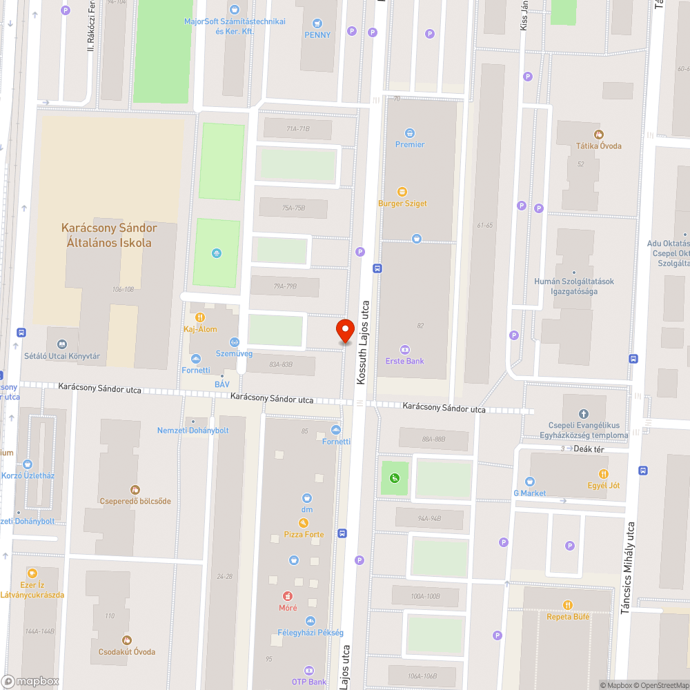 Rendszám nélküli Suzuki bejelentés helye