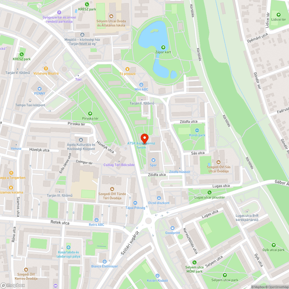 Tele kuka bejelentés helye