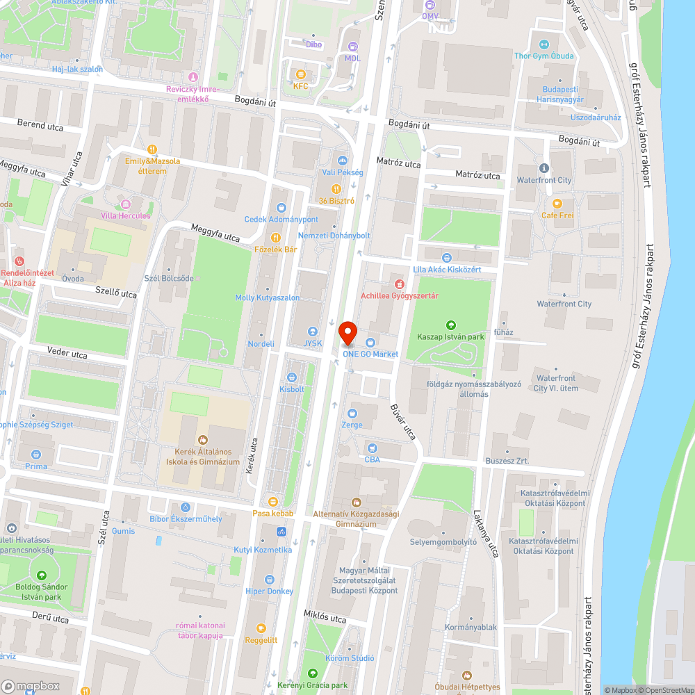 Járdára rálógó faágak bejelentés helye