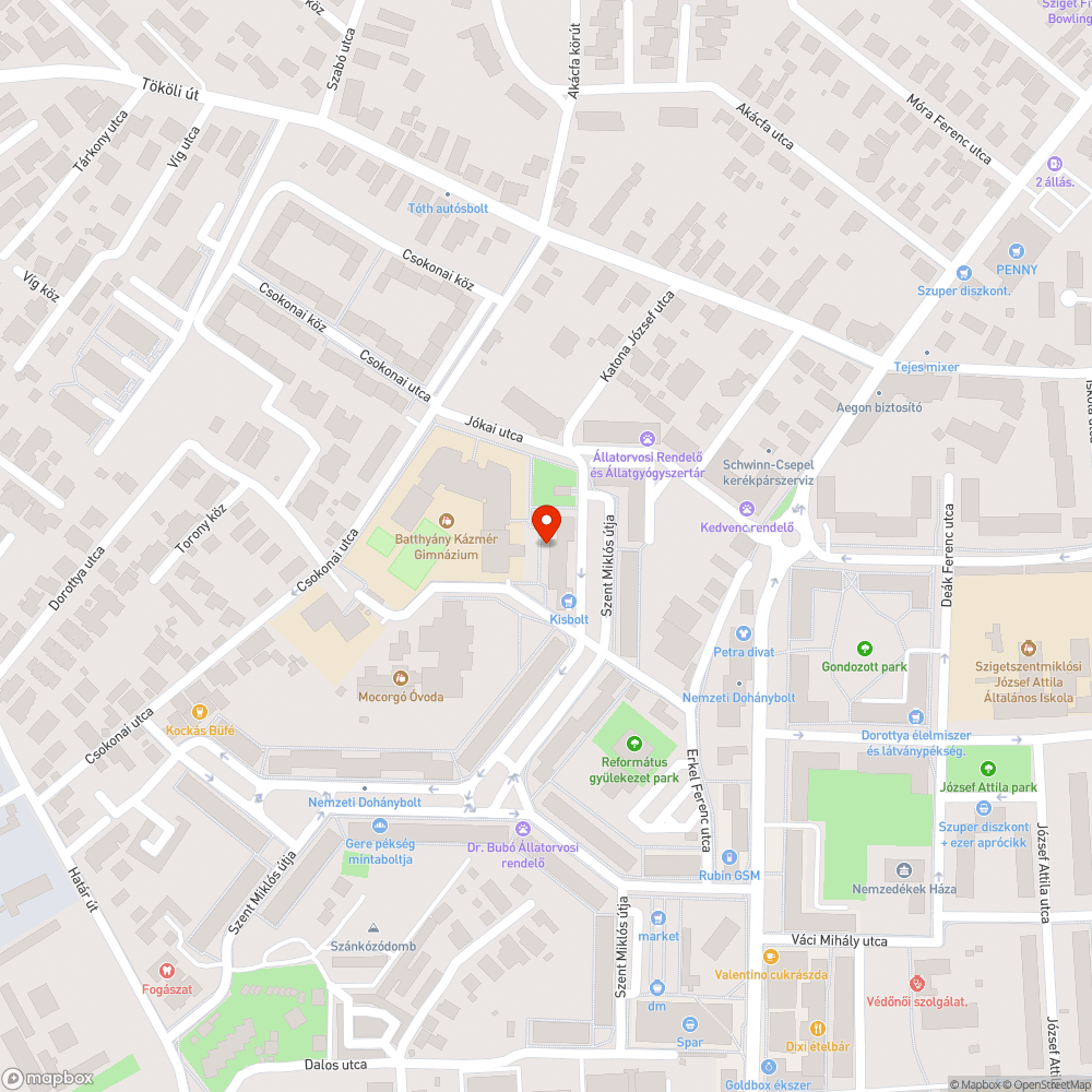 Kihalt fa bejelentés helye