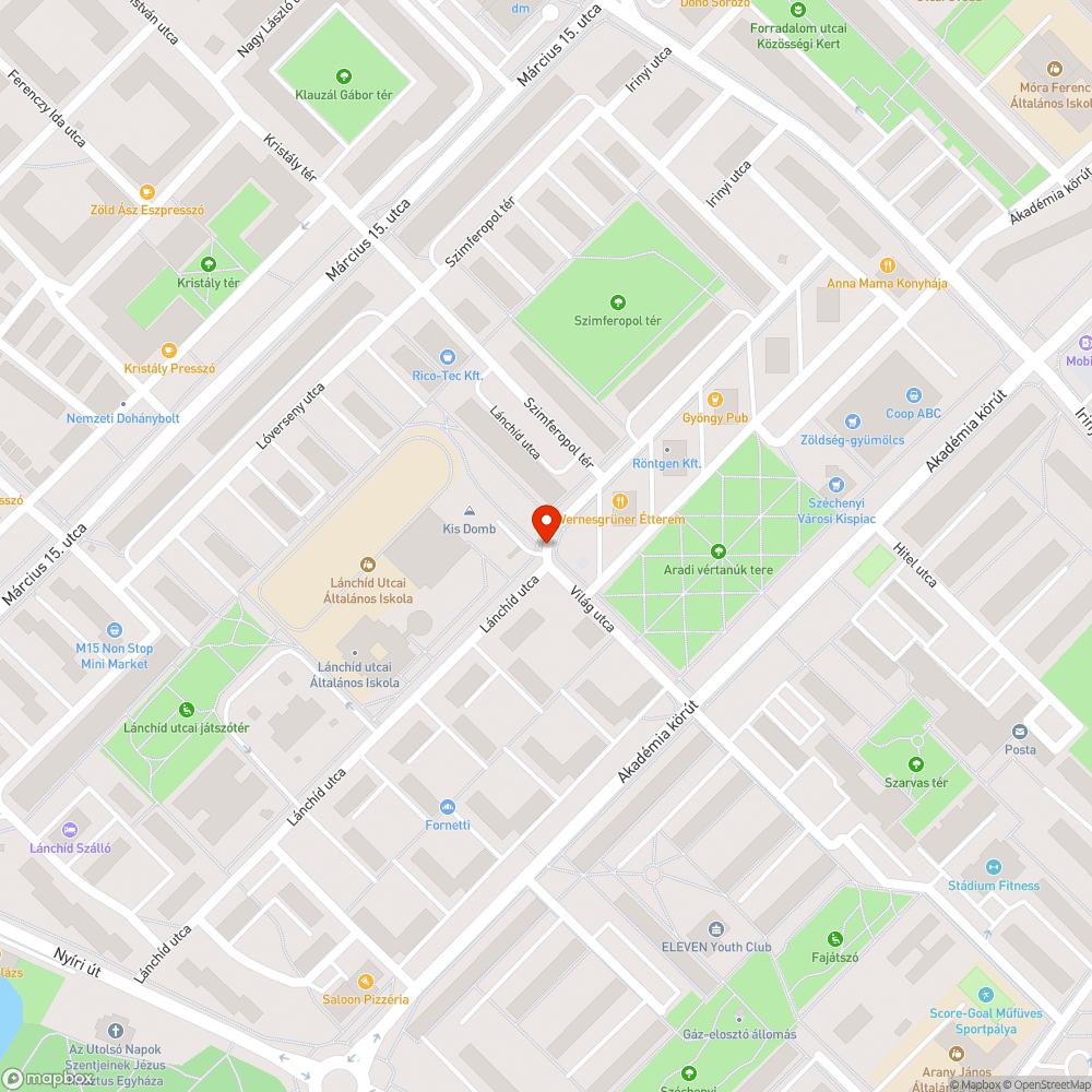 Kátyú a kanyarban bejelentés helye