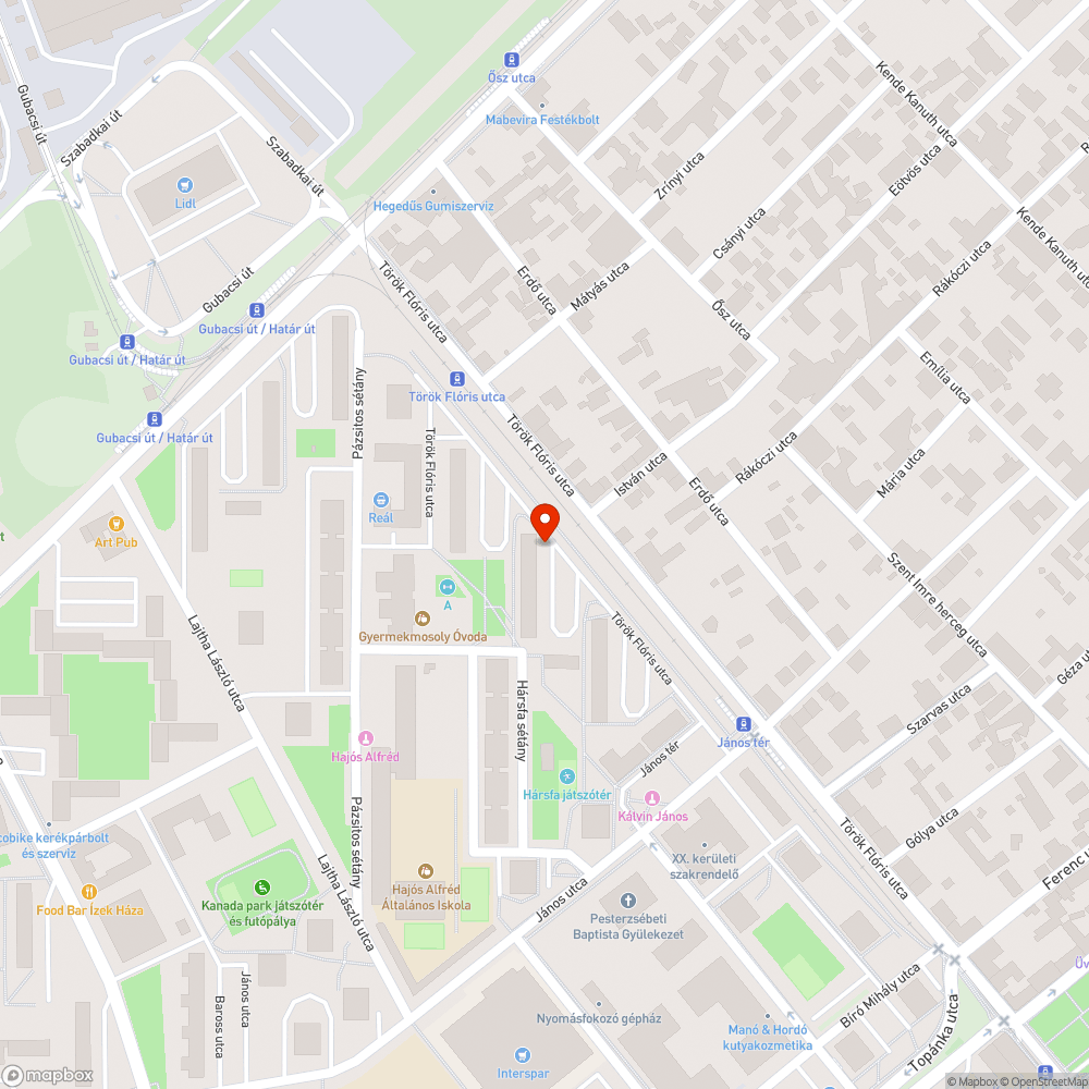 Illegális szemétlerakás bejelentés helye